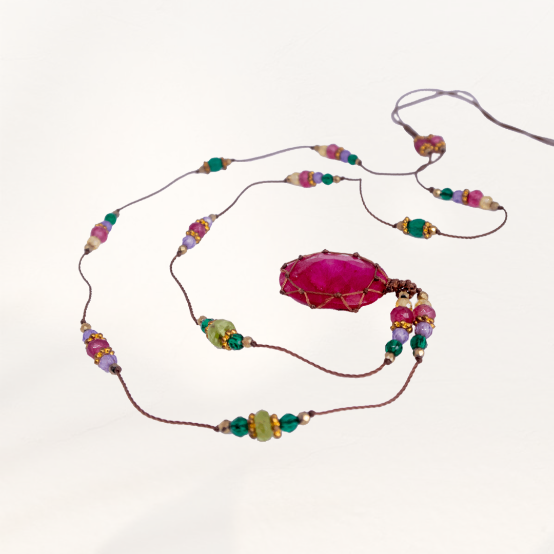 Collier SAPNA Rubis